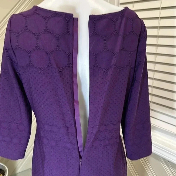 Julia Jordan Purple Midi Dress Size 10 - Picture 12 of 16